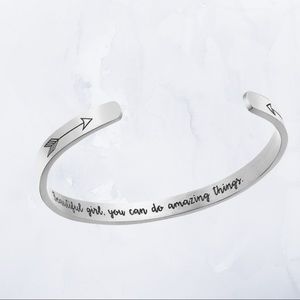 Beautiful Girl You Can Do Amazing Things Bracelet